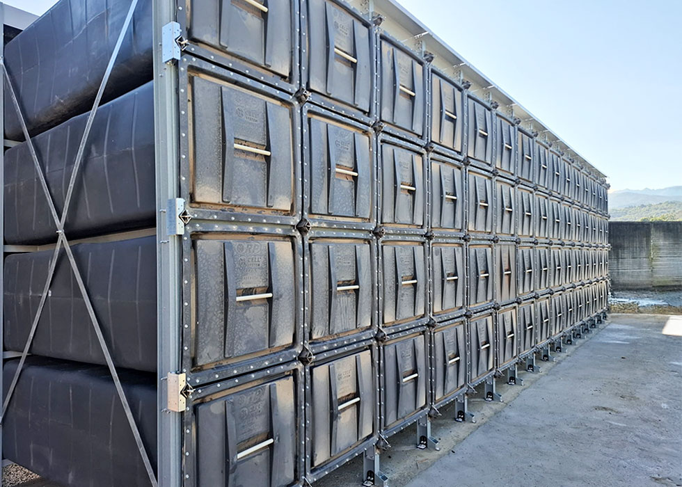 Loculi modulari in acciaio prefabbricati