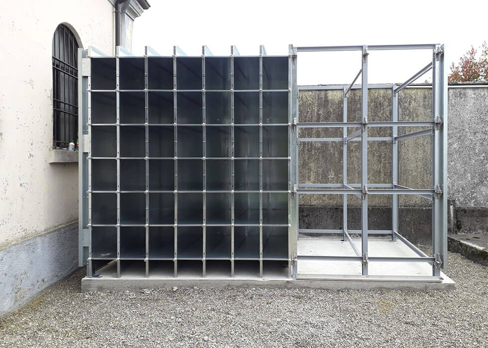 Prezzi delle strutture prefabbricate cimiteriali