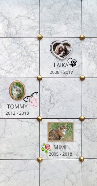 Pet columbaria construction system